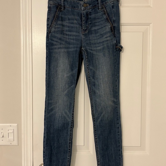 White House Black Market Utility Slim Ankle Jeans – Medium Wash - Picture 3 of 9